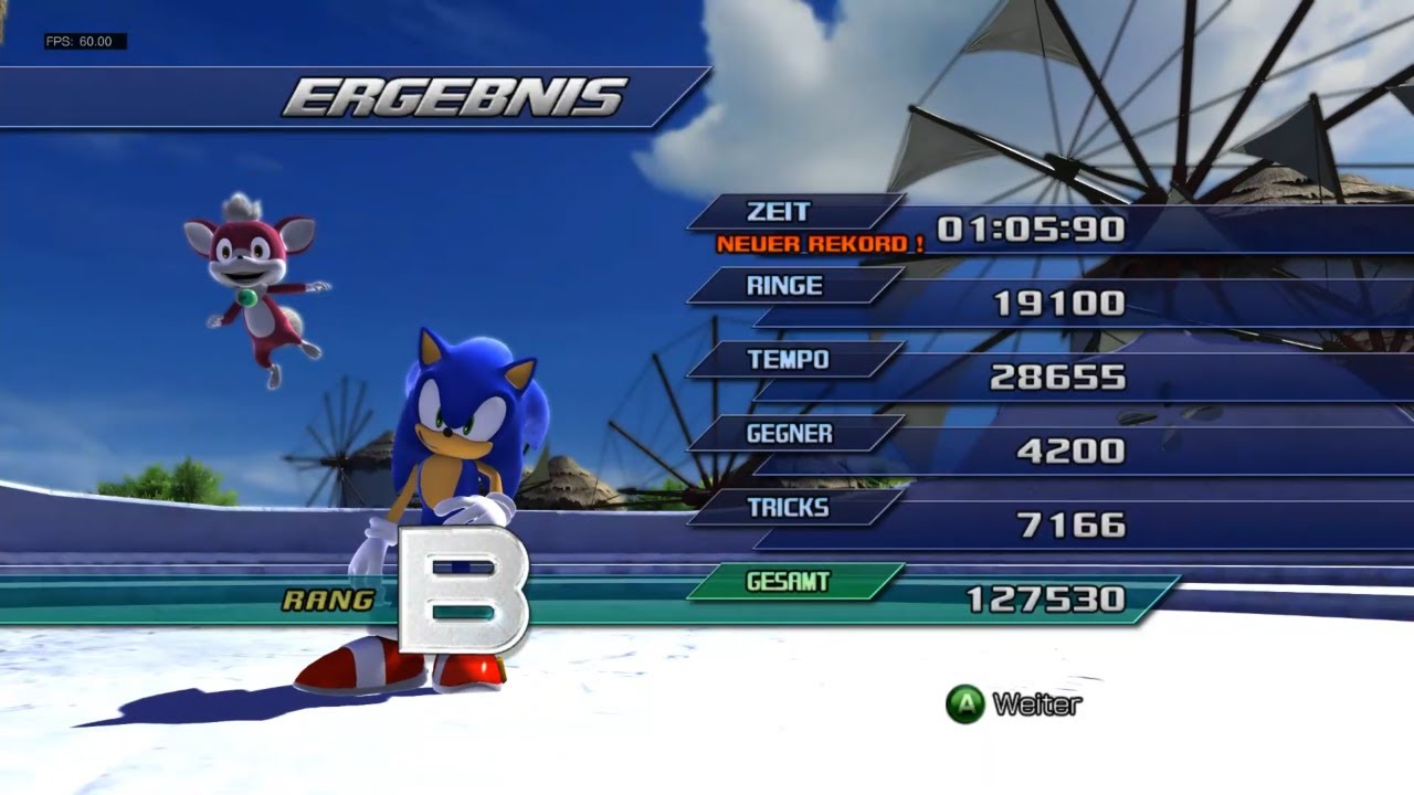 Unleashed Recomp - Windmill Isle Act2 - Speed Run