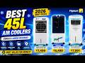 Best 45L Air Coolers 2026 ⚡ Best Picks for Large Rooms | Flipkart Best Coolers