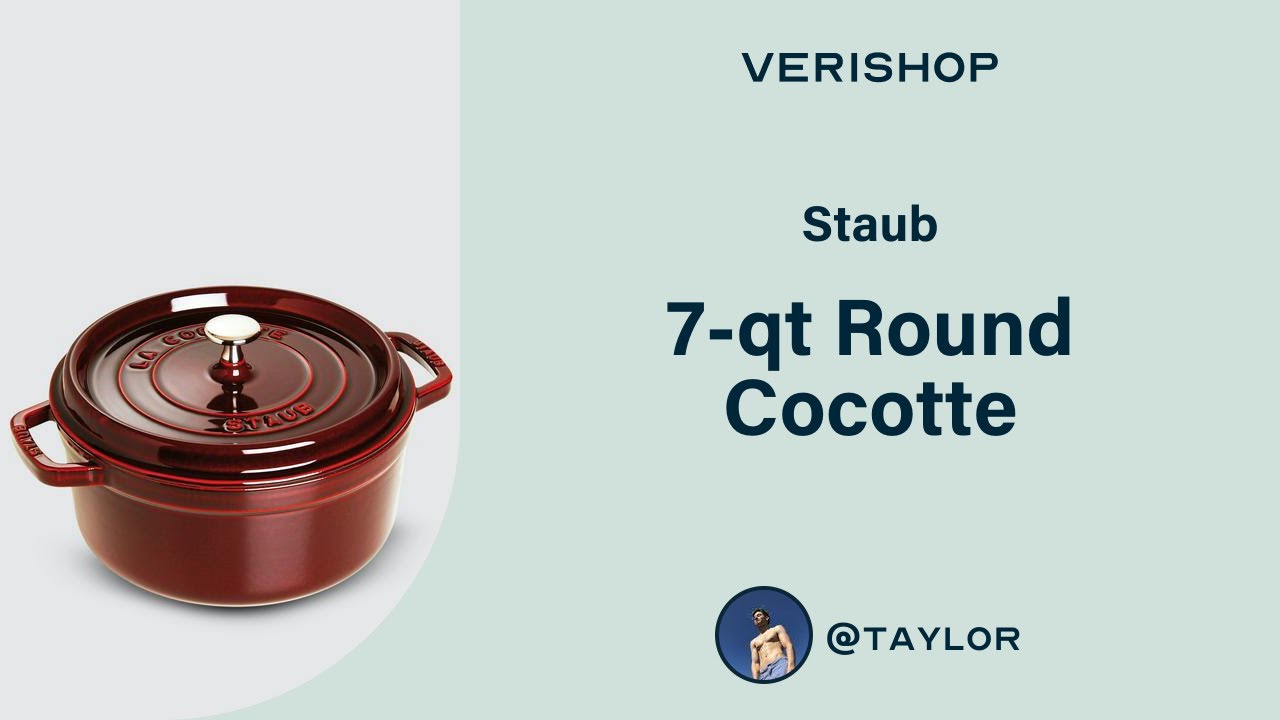 Staub 4-Qt Grenadine Round Cocotte + Reviews