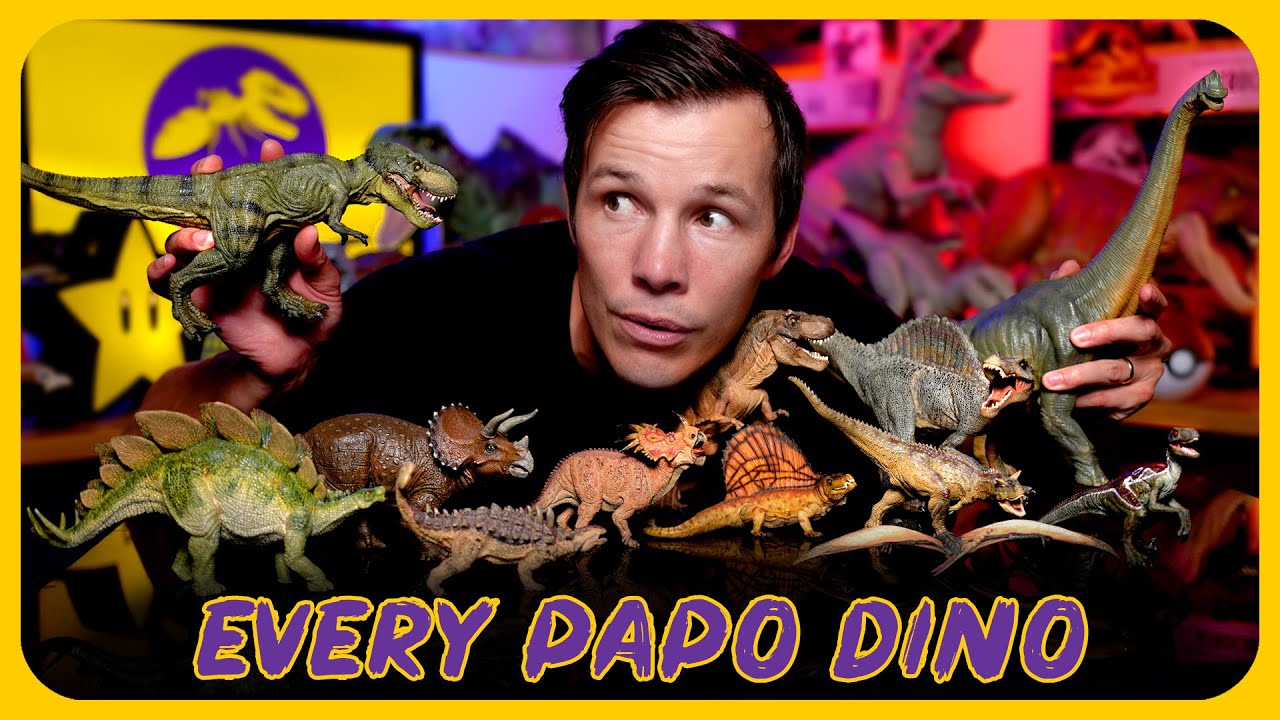 Все фигурки доисторических динозавров Papo в моей коллекции! | Пернатый тираннозавр Papo