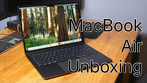 MacBook Air M2 Unboxing & Setup
