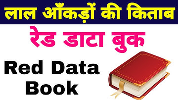 रेड डाटा बुक क्या है | red data book | लाल आंकड़ों की पुस्तक | red list | iucn | biology scienceSk