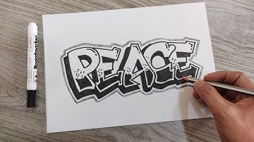 Graffiti Lettering 103 | Easy Step By Step Lettering Tutorial | Arts & Crafts | 3D Lettering