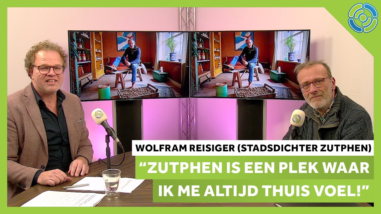 STADSDICHTER WOLFRAM REISIGER over ZUTPHEN! | Zutphen Aan Tafel 2024 #5