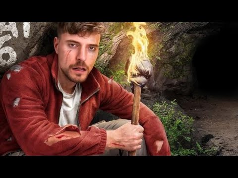 MrBeast:- 7 days stranded in a cave.....video