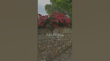 واصبر علي ما يقولون واهجرهم هجرا جميلا (ماهر المعيقلي) سوره المزمل