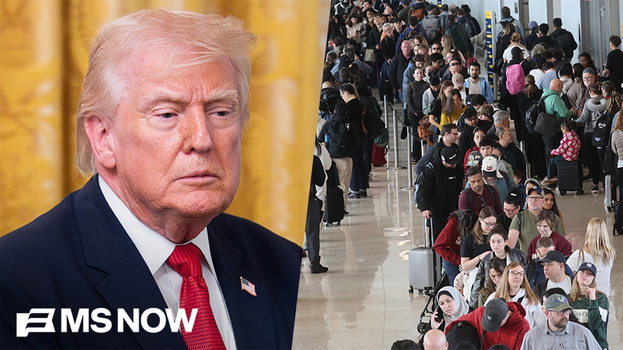 'Beyond sad and tragic': Ex-Congressman blasts Trump failures as TSA lines wrap nationwide