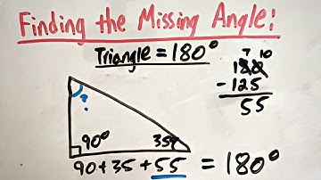 How to Find the Missing Angle of a Triangle