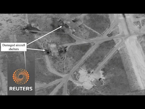 Up to 20 Syrian aircraft destroyed in U.S. missile strikes - Up to 20 Syrian aircraft destroyed in U.S. missile strikes