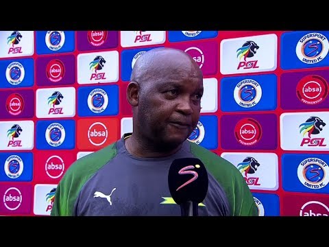 Absa Premiership | SuperSport United v Mamelodi Sundowns | Post-match interview with Pitso Mosimane
