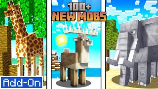 Naturalist Addon - 100+ NEW WILD Animals Minecraft Bedrock Mod