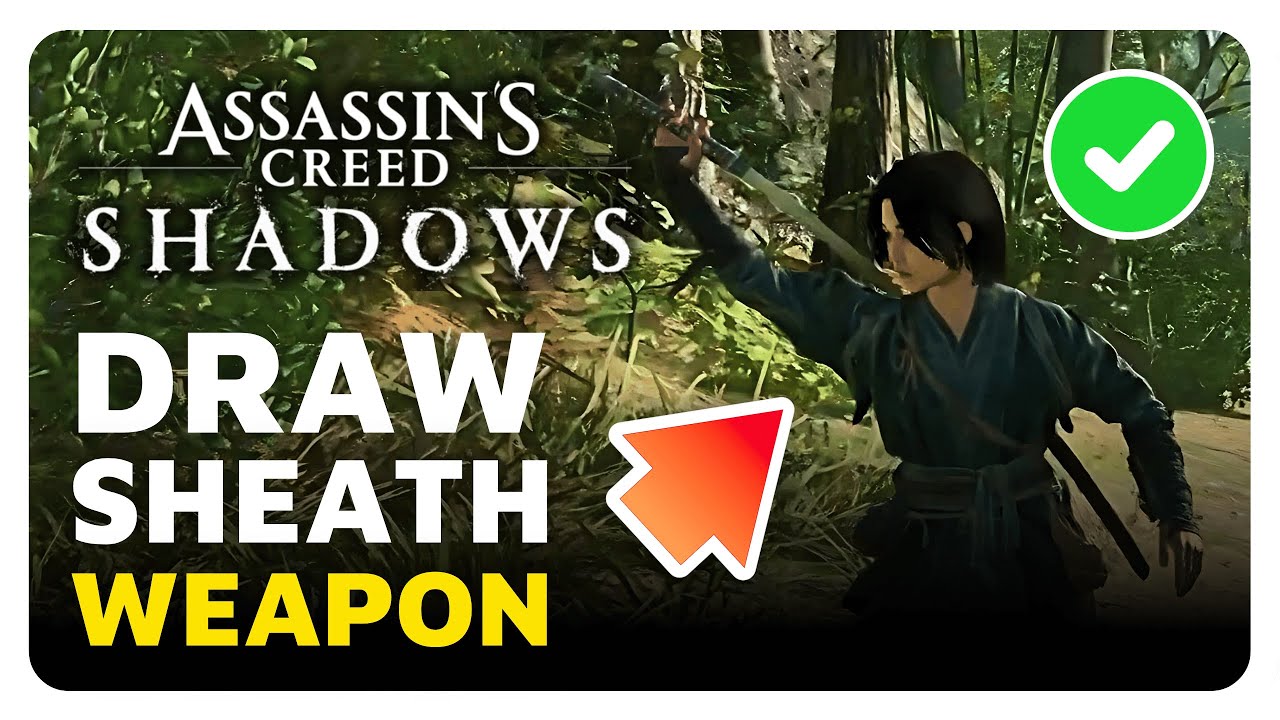 How To Draw / Sheath Weapon in Assassin's Creed Shadows (Quick Guide)