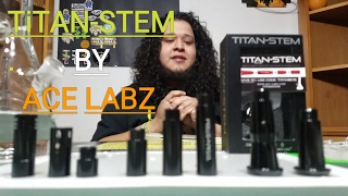 TiTANSTEM OFFiCiAL REViEW ADJUSTABLE LENGTH METAL DOWNSTEM #titanstem #explorepage #tunein