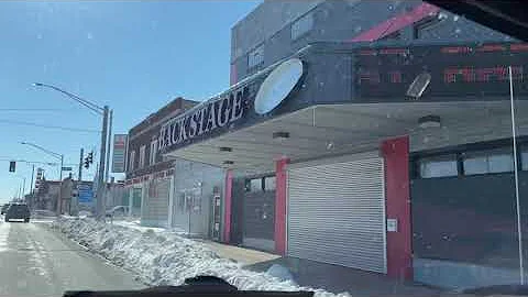 South Bound "Broadway" Winter Drive ~ 5th Avenue to 61st Avenue ~ Gary, Indiana