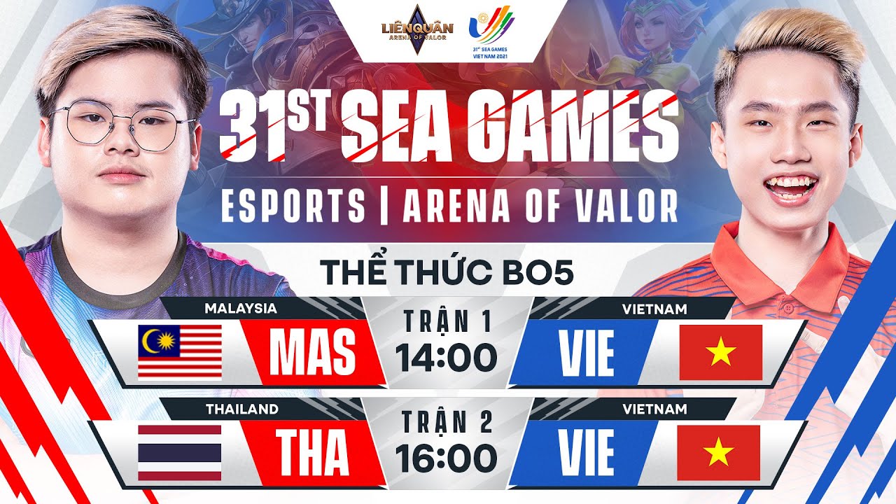 🔴TRỰC TIẾP: MALAYSIA vs VIETNAM – BÁN KẾT NHÁNH DƯỚI | SEA GAMES 31 – LIÊN QUÂN MOBILE |  NGÀY 21/05