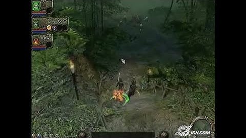 Dungeon Siege II PC Games Gameplay - Video Tour Pt. 1