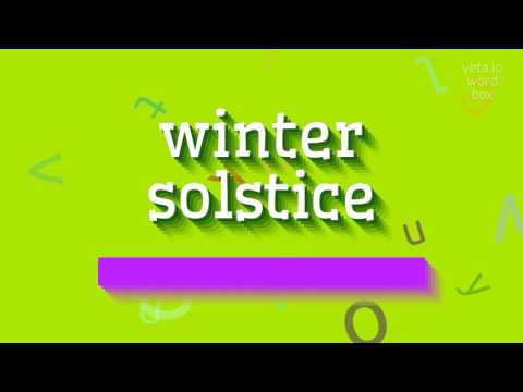 Video: Winter solstice sa iba't ibang kultural na tradisyon