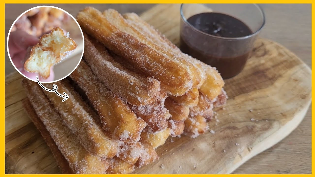 BESTE SPAANSE CHURROS RECEPT | TiPS & TRiCKS KAN NIET MISLUKKKEN | + CHOCOLADE SAUS RECEPT | #151