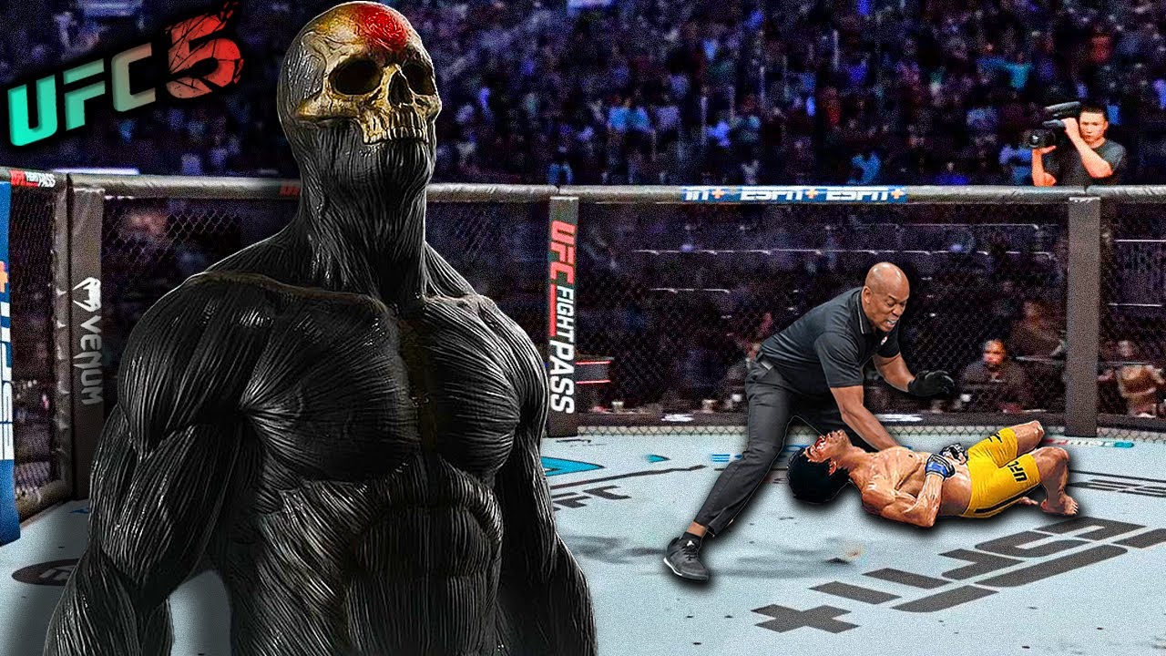 Fibrous Skull Bodybuilder vs. Bruce Lee (EA sports UFC 5) - Rematch