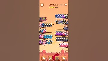 BIRD SORT 2 COLOR PUZZLE GAME🐦      LEVEL 229