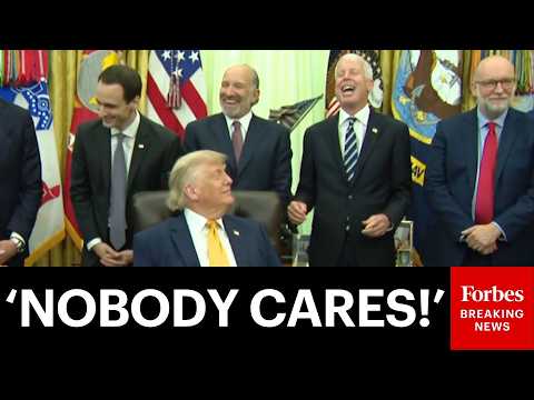 Trump Jokes With Chris Wright As He Tries To Remember The Publication Of An Einstein Paper