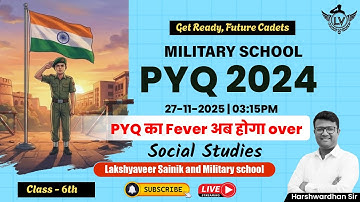RMS Paper Solution 2024 Social Studies Class 6| Harshvardhan Sir| LV Academy