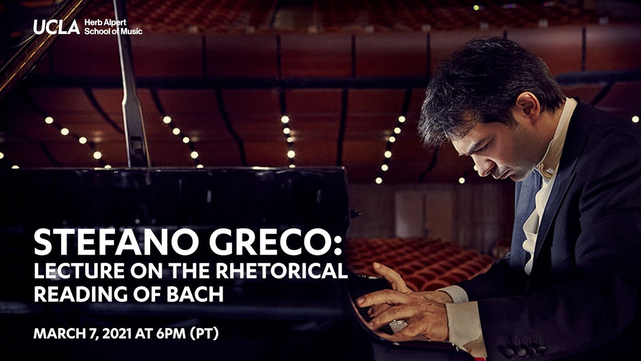 Stefano Greco - Lecture on the Rhetorical Reading of Bach