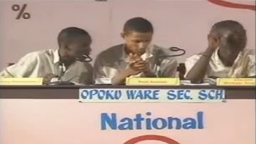 OPOKU WARE BEATS PRESEC LEGON NSMQ IN GHANA 2002