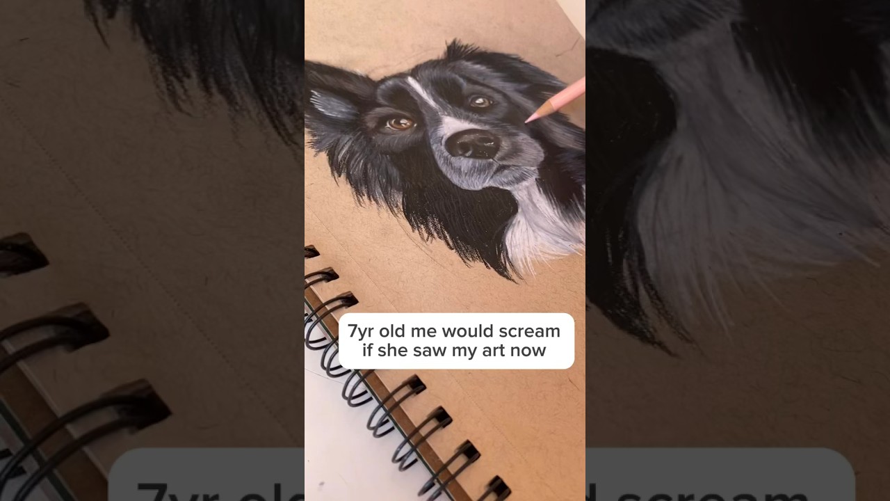 7yr old me would SCREAM if she saw my ✨art now✨