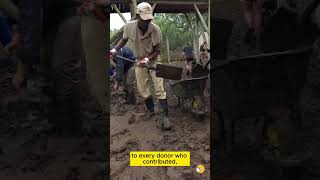 Flood Diary Part 9 #flood #fyp #SavingCangoWildlife #conservationtok #wildlife #cleaning