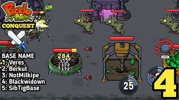 Pickle Pete Conquest Gameplay Part 4 - Pickle Pete: Survivor | Conquest Raid