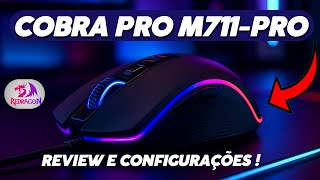 REDRAGON COBRA PRO M711-PRO: O MELHOR MOUSE GAMER CUSTO-BENEFÍCIO? REVIEW E CONFIGURAÇÃO COMPLETA!