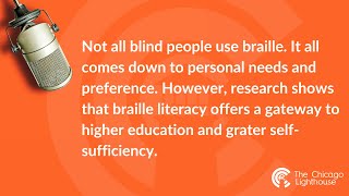 Disability Minute: Why is Braille Literacy Still Important?