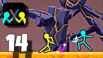 Supreme Duelist Stickman - Random Hard - Gameplay Walkthrough (Part 14) [iOS,Android]