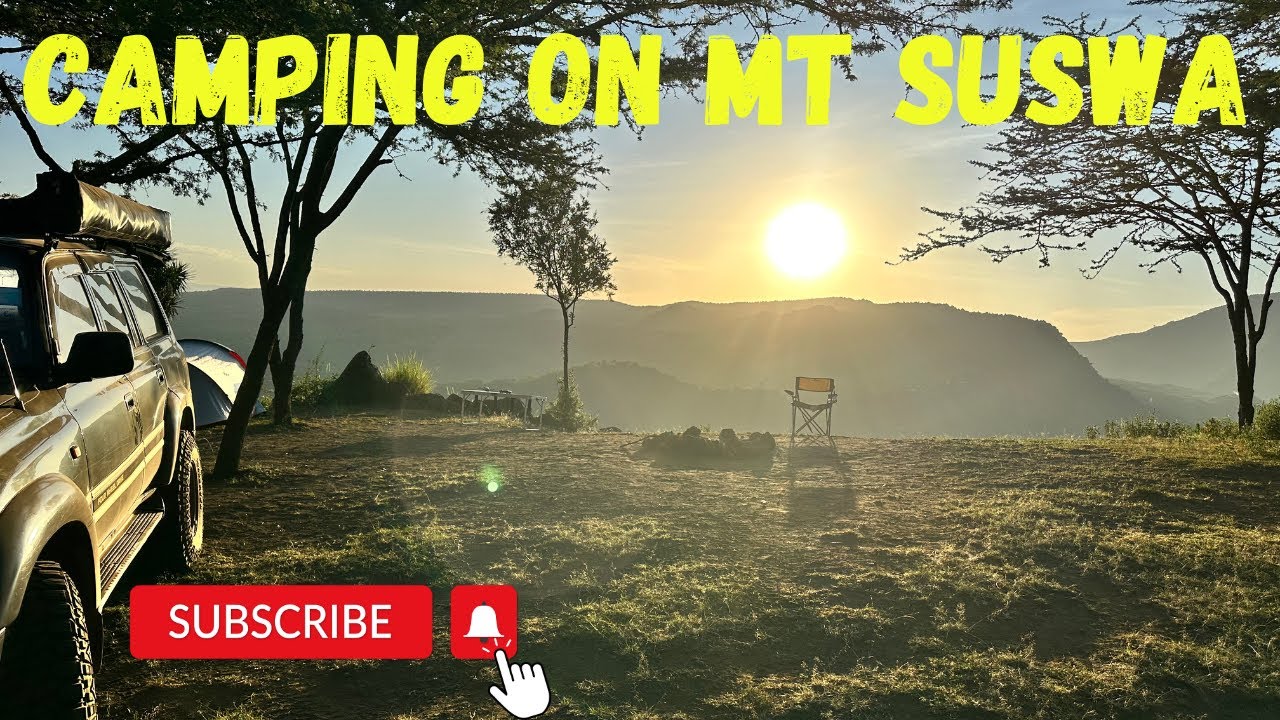 Camping with Hyenas & Leopards?! 🐆🔥 | Mt. Suswa Solo Adventure