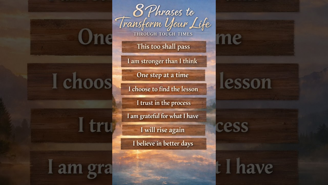 Transformation, Life, and Success