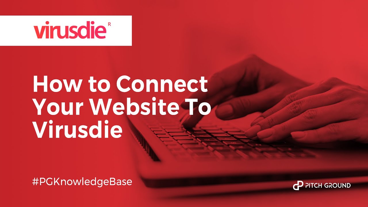 How To Connect Your Website To Virusdie PitchGround YouTube