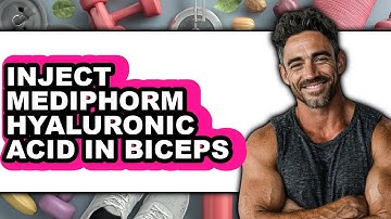 How to Inject Mediphorm Hyaluronic Acid in Biceps (easy Method)