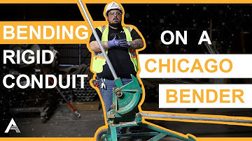 Bending Rigid Conduit With A Chicago Bender