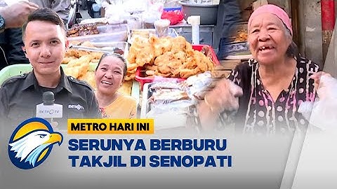 Serunya Berburu Takjil di Kawasan Senopati