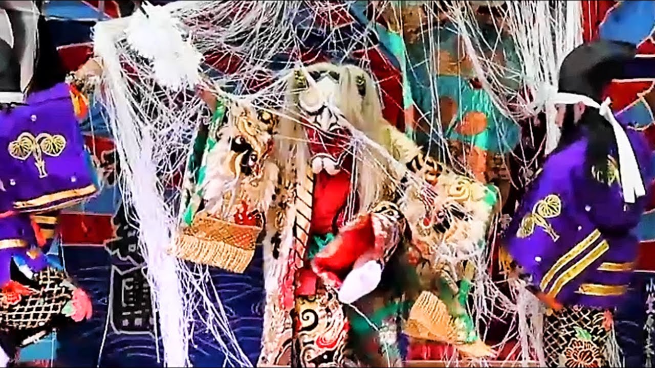 Hiroshima Aki-Takata Kagura [Mt. Katsuragi] #Hiyoshi Kagura Troupe