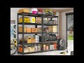 How to Assemble Our 2000LBS Garage Shelving - REIBII 5-Tier Adjustable Metal Shelving for Laundry!