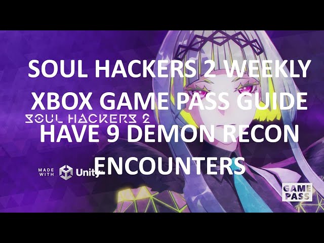 Soul Hackers 2 now available on Game Pass! : r/XboxGamePass