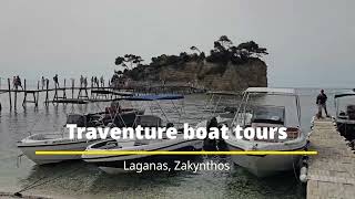 Traventure Boat Tours Dock Near Cameo Island - Zakynthos Greece
