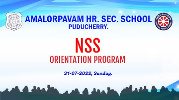 Amalorpavam Hr. Sec. School - NSS Orientation Program