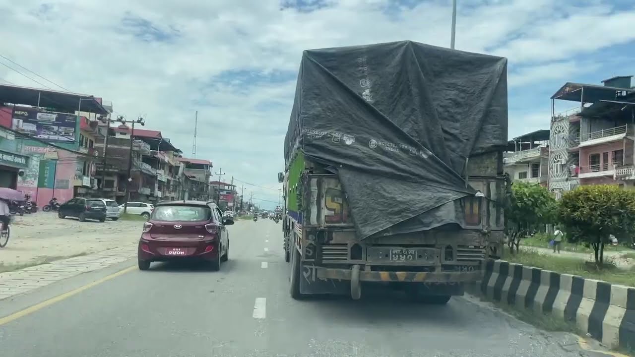 Pithuwa to Narayanghat street view l Beautiful Nepal 