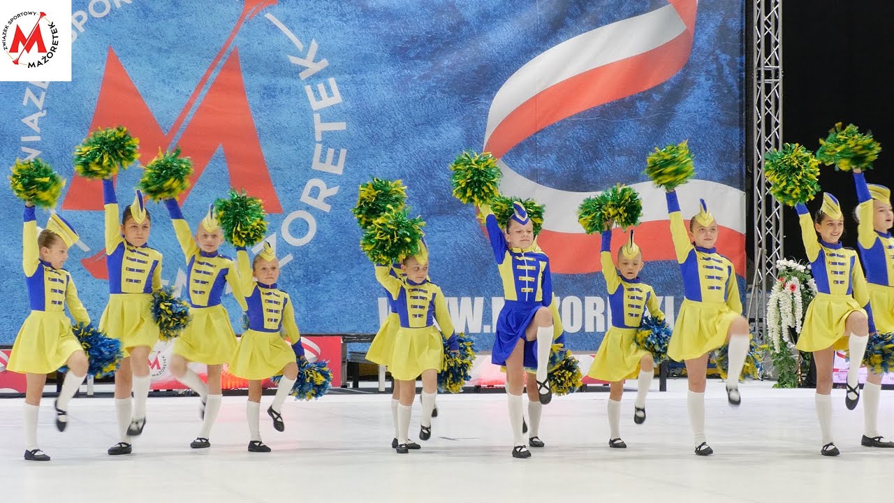 Mażoretki Aplauz Marklowice - POMPON CLASSIC FORMACJA KADET- / Bytom 2024