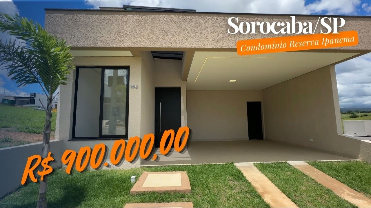 Sorocaba/SP- Condomínio Reserva Ipanema- Ótimo custo-benefício aliado a diferenciais! Vem conferir!