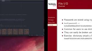 10.4 - File IO - Exercises