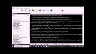 PC STUDY BIBLE WITH JAWS PART 1